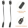 thumbnail image 2 of MasteelfCA 2 Pcs Câble de Batterie Simple Pratique pour Instrument de Musique, 2 of 7