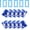 Blue1, variant on Water Beads Blaster,Water Bead Rounds for Outdoor Games Ages 14+