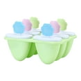thumbnail image 1 of Silicone Ice Cream Mold Ice Lolly Molds Ice With Sticks Tray Ice Froze, 1 of 8