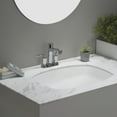thumbnail image 3 of Kraus KCU-261 Elavo 23-5/8" Ceramic Undermount Bathroom Sink, 3 of 7