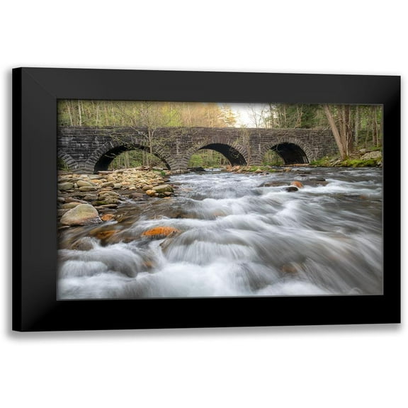 Head, Danny 14x11 Black Modern Framed Museum Art Print Titled - Stone Bridge