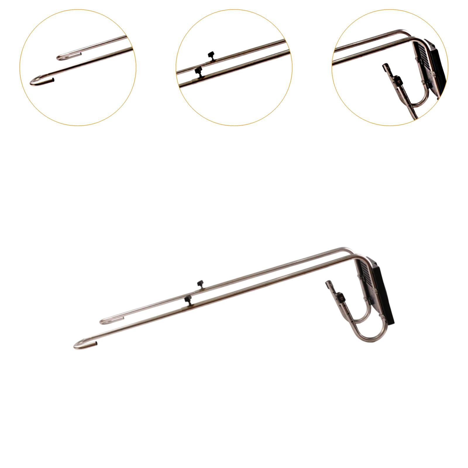 funtasica Inflatable Boat Motor Holder, Kayak Engine Bracket Easy to Install to Make Boat Accessories Outdoor Border Engine Holder Propeller Holder