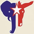 thumbnail image 3 of CafePress - Republican Democrat Light T Shirt - Light T-Shirt - CP, 3 of 4