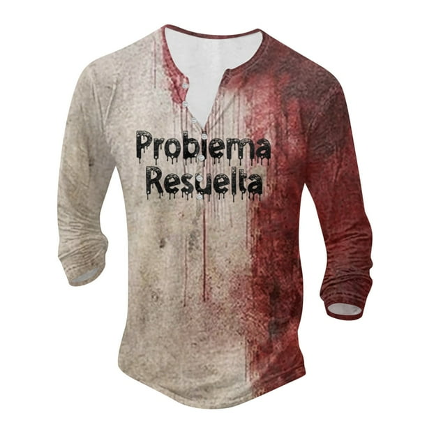 Playeras Interiores Para Hombre, Camiseta De Manga Corta Con Botones Básicos Antiguos De Verano Para Hombre