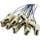 thumbnail image 2 of 10 portalámparas de cerámica G9, casquillo de conector de cerámica para lámparas halógenas, portalámparas G9, casquillo de 250 V, portalámparas de cerámica G9, 2 of 4