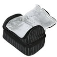 thumbnail image 4 of Thermal Insulated Lunch Bag Box Dual Compartment Double Deck Leakproof, 4 of 8