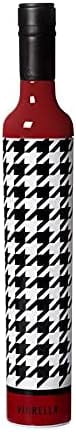 Vinrella 176-A Wine Bottle Umbrella Houndstooth