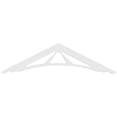 thumbnail image 4 of Ekena Millwork 48"W x 12"H x 1"P (6/12) Pitch Stanford Architectural Grade PVC Gable Pediment, 4 of 5
