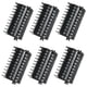 thumbnail image 4 of Terminal de tornillo TBD‑10 Bloque de terminales de doble capa combinado con riel Bloque de terminales de cobre 10A/600V, 4 of 9
