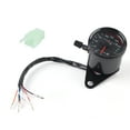 thumbnail image 4 of Compteur Kilométrique de Moto, Compteur de Vitesse Numérique DC 12V LED Universel pour Modification, 4 of 8