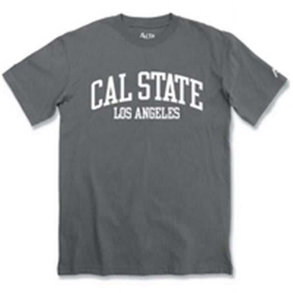 W Republic Apparel 506-202-GLD-05 California State University Los Angeles The Freshman Tee for Men, Gold - 2XL