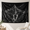 C, variant on XaaKee Tapestry Wall Hanging, Lunar Alpine Ravine Nature Landscape, High-Quality Polyester Wall Tapestry, 60x40Inch