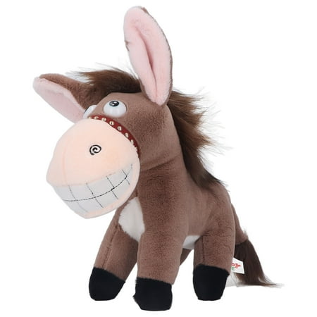 Mule Stuffed Toy Decoration Donkey Plush Toy Cute Vivid Perfect Gift Comfortable For Children Over 3 Years Old For Girls Brown Walmart