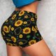 thumbnail image 4 of Fotbe Flower (2) Shorts Sin Costuras – Shorts Deportivos de Cintura Alta para Mujer, Elásticos para Gimnasio, Yoga, Running o Ciclismo-Large, 4 of 8