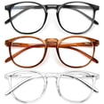 thumbnail image 1 of Gafas de luz azul IBOANN Iconic para mujer con bloqueo del 99%, 1 of 8