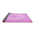 thumbnail image 2 of Ahgly Company Indoor Rectangle Medallion Pink Traditional Area Rugs, 8' x 10', 2 of 4