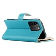 thumbnail image 4 of Funda cartera GANGXUN para iPhone 14 Pro , cuero PU con tarjetero, cremallera, correa de mano, soporte y protección 678°, 4 of 6