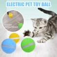thumbnail image 1 of Fiudx Pelota de Juguete Interactiva para Mascotas, con Movimiento Giratorio de 360 Grados, Recargable Por Usb, Luces Led Multicolor, Divertido Juego de Caza para Perros y Gatos, Ecológica, Fácil de J, 1 of 3