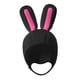 thumbnail image 2 of Gorro de natación con capucha de buceo, mantiene el calor, impermeable, ajustable negro rosa, 2 of 9