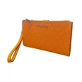thumbnail image 2 of Michael Kors Double Zip Phone Wristlet Wallet Rad Orange Signature MK, 2 of 5
