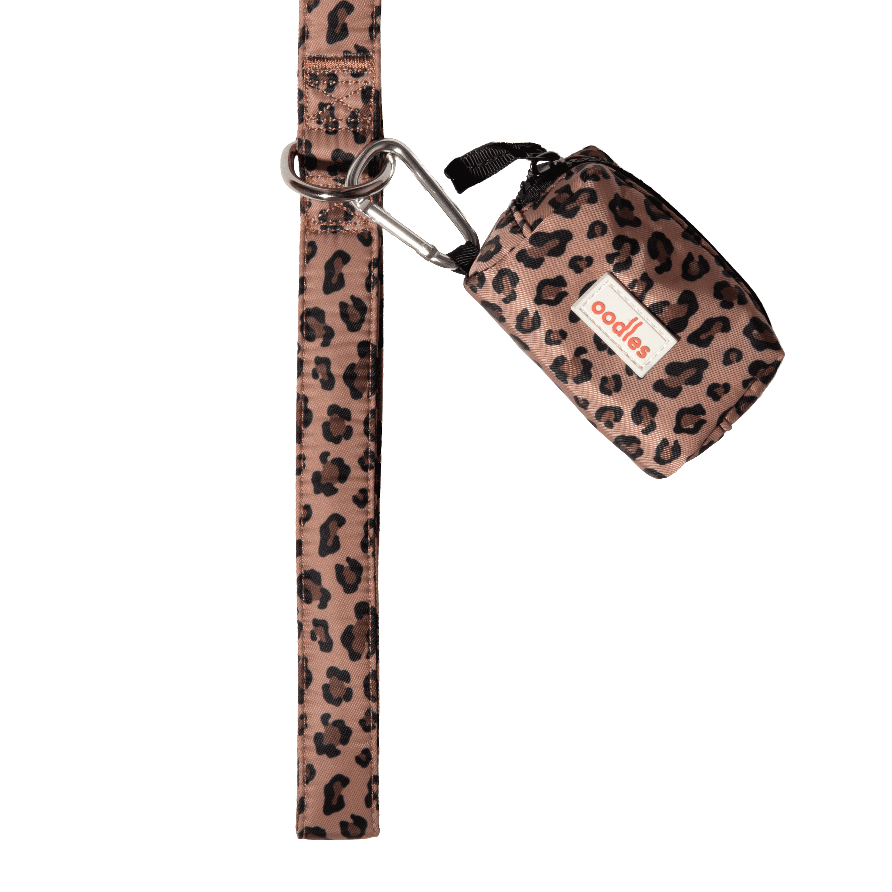 Oodles Multi-Colored Leopard Print Dog Walking 3 Piece Set, Medium