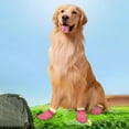 thumbnail image 6 of Dog Boots for All Seasons â -Resistant Pet Shoes with Soft Soles, Waterproof Dog Paw Protectors for Hot Pavement, Snow, Hiking & Hard Floors â Comfortable Dog Booties, 6 of 7