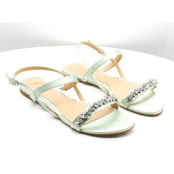 Jewel badgley mischka flat sandals best sale