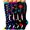 Blue Red Purple Black, variant on 4 Pairs Copper Compression Socks for Women & Men Circulation 15-20 mmhg - Better Blood Flow, Swelling, Best Support for Medical, Running, Nursing