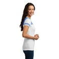 thumbnail image 3 of District DT264 Women Juniors Varsity V-Neck Tee T-Shirt, 3 of 5