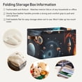 thumbnail image 6 of Planets Rocket Blue Storage Bins Baskets With Handles Storage Box Clothes Organizer Organization Toys, 6 of 7