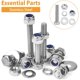thumbnail image 5 of Kit de tornillos de cabeza hueca hexagonal M4 de 390 piezas, acero inoxidable 304, 5 of 5