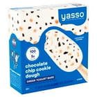 Yasso Chocolate Chip Cookie Dough Greek Yogurt Bars, 3.5 fl oz, 4 count