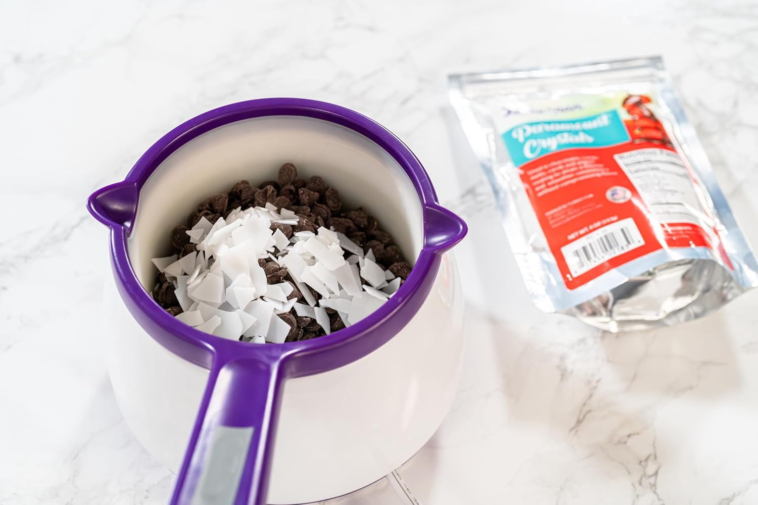 Bakerpan 2 Pack Paramount Crystals for Thinning Chocolate, Carob & Yogurt Coating, Chocolate & Candy Melts - 4 Ounces