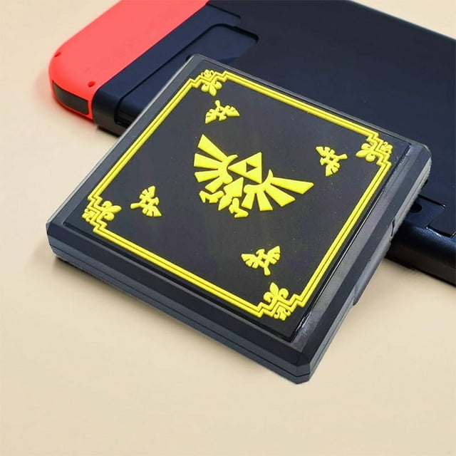 Switch Game Card Case Holder for Nintendo Switch Lite/ Switch OLED, Cute Kawaii Portable Thin Hard Shell, Protective Shockproof Storage Case Box with 12 Cartridge Slots
