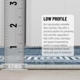 thumbnail image 4 of Ottomanson Aisle Runner Rug 1'11" x 52' – Soft Non-Slip Rug, Low Pile Carpet for Hallways, Events, Churches & Extra-Long Indoor Spaces, Greek Border Greyish Blue, 4 of 5