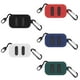 thumbnail image 2 of Funda con mosquetón para auriculares inalámbricos, funda protectora de silicona para Skullcandy, accesorios para estuche de carga xuanjing  unisex, 2 of 2