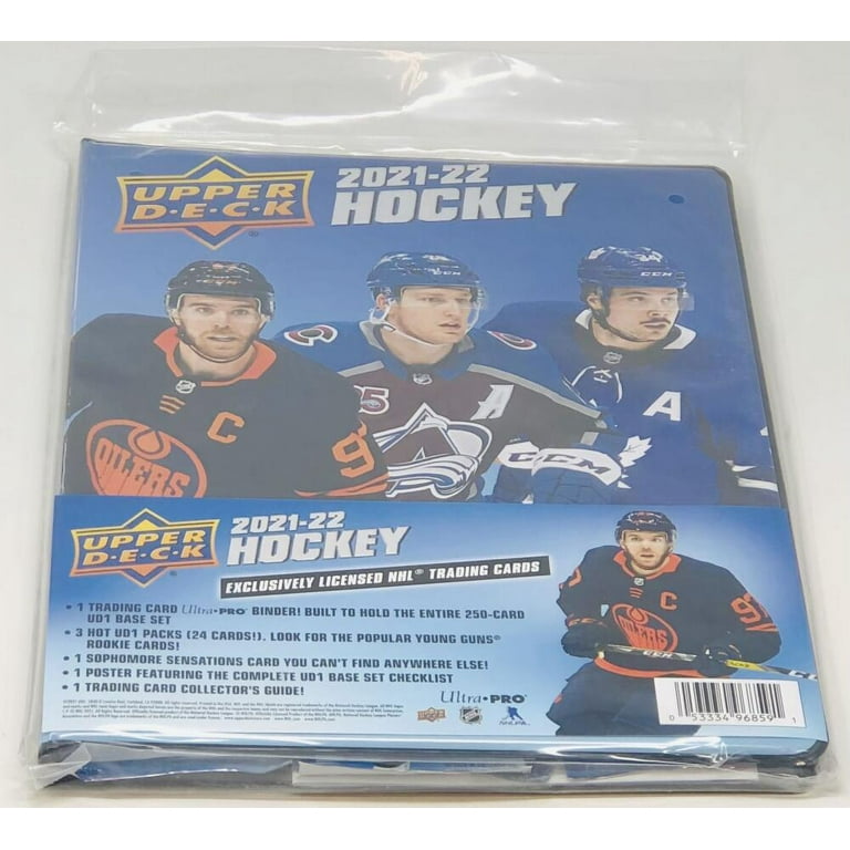 Upper Deck Series 1 Hockey Starter Kit Binder 2021-22 Upper Deck Series 1 Hockey Starter Kit - Sealed Binder Set With Cards 23-24 Upper Deck Hockey Series 1 Upper Deck Series 1 Hockey Starter Kit Binder 2021-22 Upper Deck Series 1 Hockey Starter Kit - Sealed Binder Set With Cards 23-24 Upper Deck Hockey Series 1