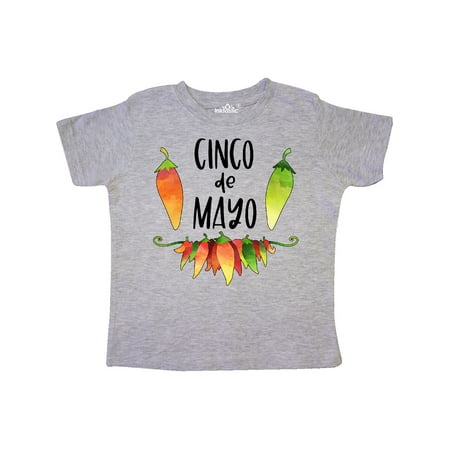 

Inktastic Cinco De Mayo Peppers Gift Toddler Boy or Toddler Girl T-Shirt