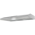 thumbnail image 5 of Streamline 36 in. Amendola Convertible Undermount Range Hood in Brushed Stainless Steel with Mesh Filters, Push Button Control, LED Light, 5 of 9