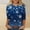 FY1-Multicolor, variant on VKOYWKM Womens Tops Christmas 3/4 Sleeve T-Shirt Xmas Snowflake Graphic Tees Casual Crewneck Holiday T Shirts Christmas Gifts for Women