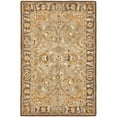 thumbnail image 6 of SAFAVIEH Anatolia Sharon Traditional Wool Area Rug, Dark Grey/Brown, 4' x 4' Round, 6 of 11