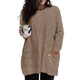 thumbnail image 1 of Jersey TIYOMI talla grande para mujer manga larga con cuello en V XL-5XL, 1 of 4