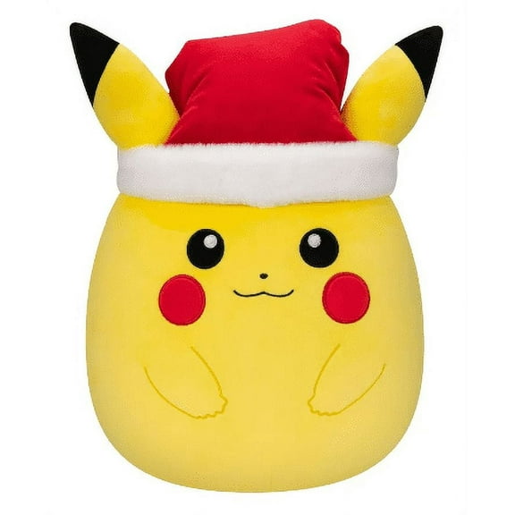 Squishmallows Pokemon 14" Pikachu Holiday Stuffed Plush Toy - Limited Edition