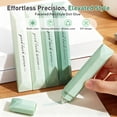 thumbnail image 4 of CoreLiving Double Sided Tape Roller for Scrapbooking Supplies, 4Pcs Strong Glue Tape for Photo Mounting, Gift Wrapping, Junk Journaling, and Card Making, Green, 4 of 8