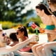 thumbnail image 5 of Clearance!Maojin 100 pajitas para paraguas para beber cócteles, pajitas tropicales para fiestas hawaianas de verano, decoraciones para bebidas, suministros para fiestas, hechos a mano, 5 of 6