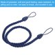 thumbnail image 5 of Cuerdas para cortinas Uxcell, paquete de 4, cuerdas trenzadas para cortinas con ganchos de tornillo y pernos, azul marino, 5 of 7