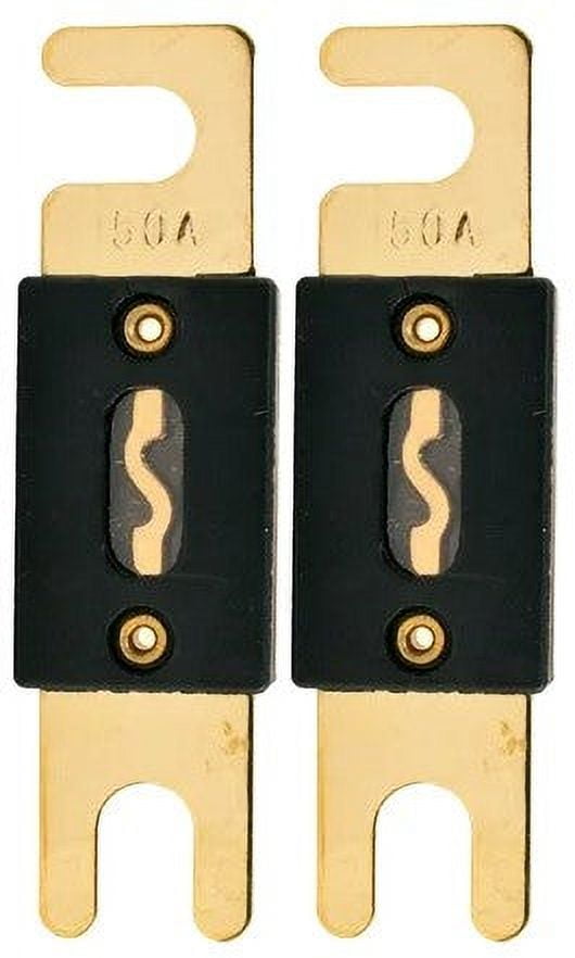 2 Absolute ANH-3 0/2/4 Gauge AWG in-Line ANL Fuse Holder & 2 Gold Plated 150 Amp Fuse