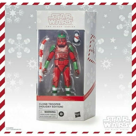 Star Wars Black Series 6 inch Clone Trooper (Holiday Edition)