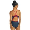thumbnail image 5 of Sporti Guard Solid Wide Strap One Piece Swimsuit, High Cut, Unpadded, Athletic (Women’s), 5 of 11