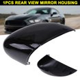 thumbnail image 2 of IKemiter 1Pc L/R Matte Black Wing Mirror Cover Cap Painted for Ford Fiesta MK7 2008-2017, 2 of 6